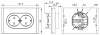 купить Фортепиано черный розетка скрытая 2-мест заземление шторки быстрозажим. клем. IP20 б/к в Йошкар-Оле Фортепиано черный розетка скрытая 2-мест заземление шторки быстрозажим. клем. IP20 б/к