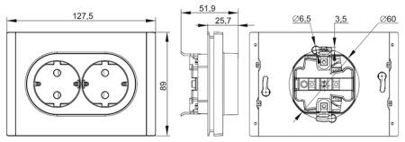 купить Фортепиано черный розетка скрытая 2-мест заземление шторки быстрозажим. клем. IP20 б/к в Йошкар-Оле Фортепиано черный розетка скрытая 2-мест заземление шторки быстрозажим. клем. IP20 б/к