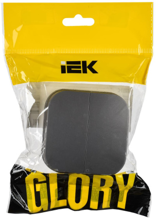 купить Глори сталь выключатель 2кл открытая 10А IP20   в Йошкар-Оле Глори сталь выключатель 2кл открытая 10А IP20