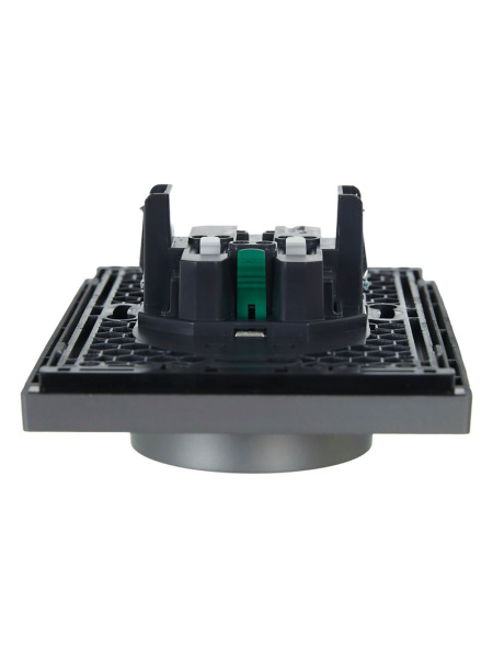 купить Фортепиано сталь розетка скрытая 2-мест заземление шторки быстрозажим. клем. IP20  в Йошкар-Оле Фортепиано сталь розетка скрытая 2-мест заземление шторки быстрозажим. клем. IP20