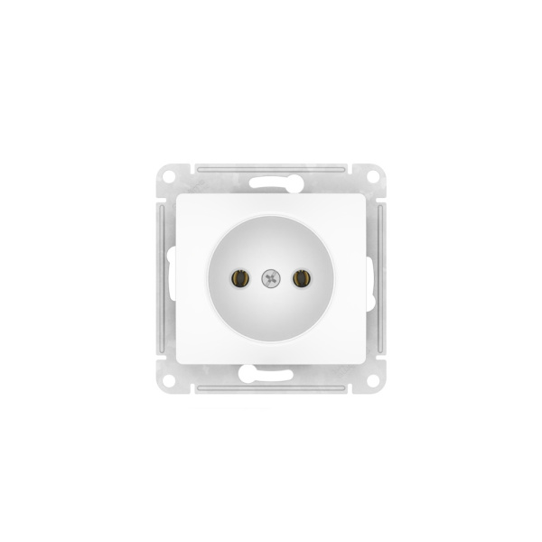 купить Атлас белый розетка скрытая 1-мест быстрозажим. клем. IP20  в Йошкар-Оле Атлас белый розетка скрытая 1-мест быстрозажим. клем. IP20