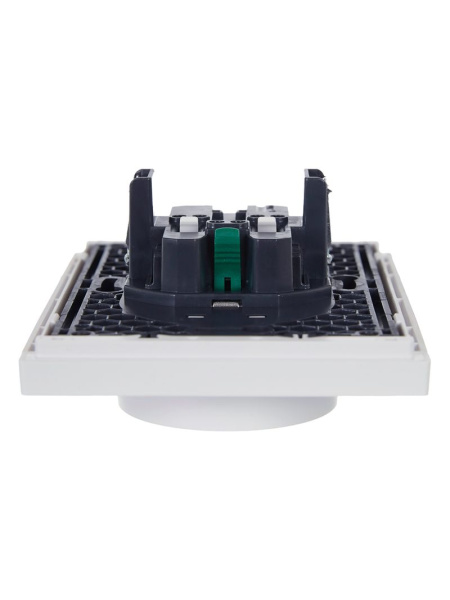 купить Фортепиано белый розетка скрытая 2-мест заземление шторки IP20  в Йошкар-Оле Фортепиано белый розетка скрытая 2-мест заземление шторки IP20