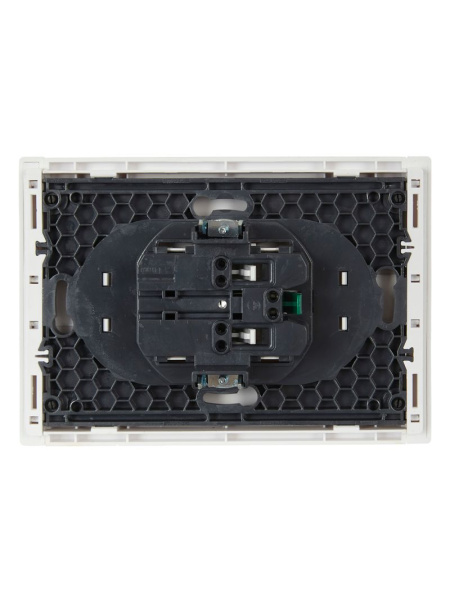 купить Фортепиано белый розетка скрытая 2-мест заземление шторки IP20  в Йошкар-Оле Фортепиано белый розетка скрытая 2-мест заземление шторки IP20