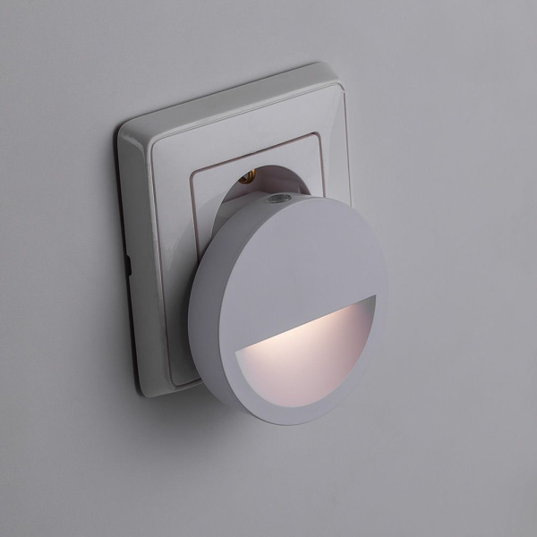 Ночник свд 0,5Вт белый 3000K, круг