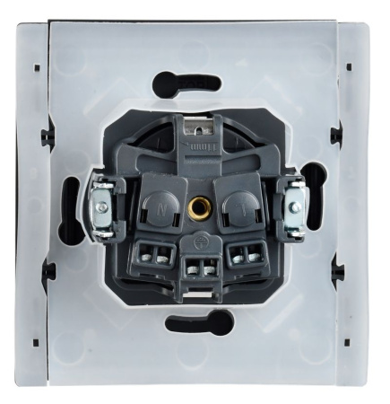 купить Фортепиано сталь розетка скрытая 1-мест заземление с крышкой шторки IP44  в Йошкар-Оле Фортепиано сталь розетка скрытая 1-мест заземление с крышкой шторки IP44