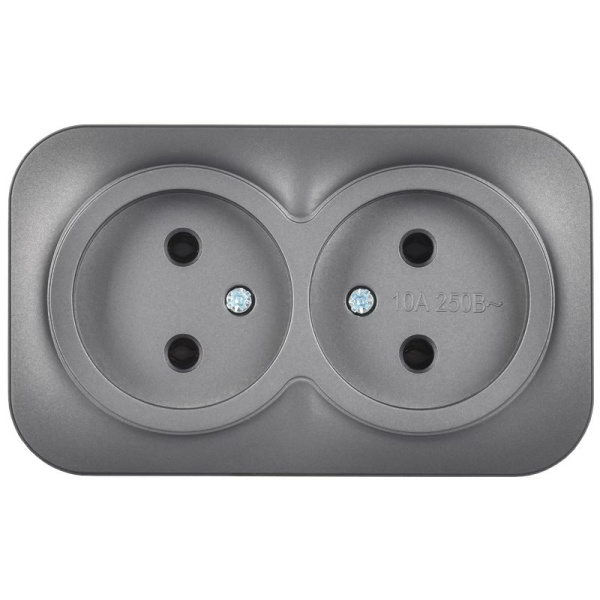 купить GLORY Роз. 2-я без з/к/ш о/у 10А РС22-2-ХСм сталь м. IEK в Йошкар-Оле GLORY Роз. 2-я без з/к/ш о/у 10А РС22-2-ХСм сталь м. IEK