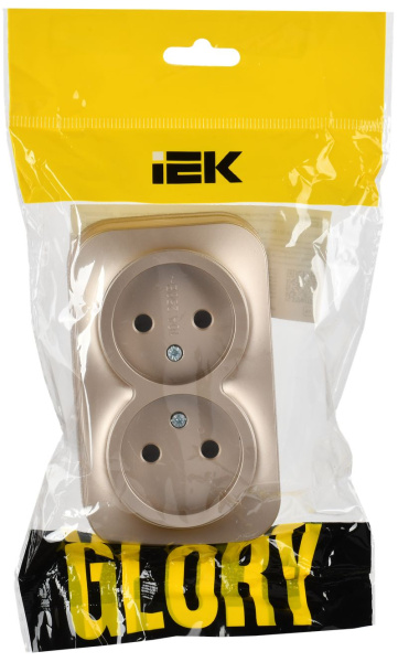 купить GLORY Роз. 2-я без з/к/ш о/у 10А РС22-2-ХШм шамп. м. IEK в Йошкар-Оле GLORY Роз. 2-я без з/к/ш о/у 10А РС22-2-ХШм шамп. м. IEK