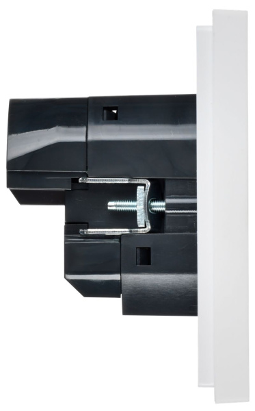 купить Фортепиано белый розетка скрытая 1-мест заземление шторки USB А+А IP20  в Йошкар-Оле Фортепиано белый розетка скрытая 1-мест заземление шторки USB А+А IP20