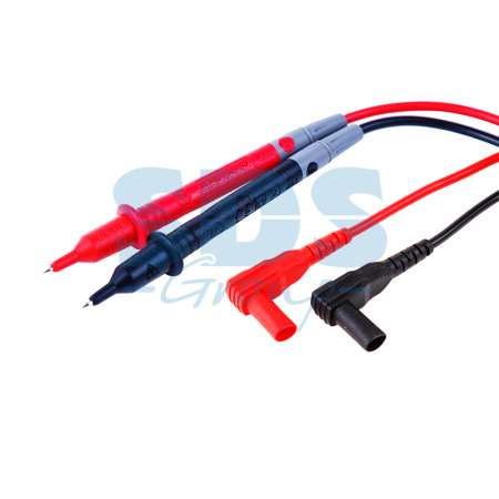 Щупы для мультиметра красный+черный пластик 2шт MASTECH 0,8м