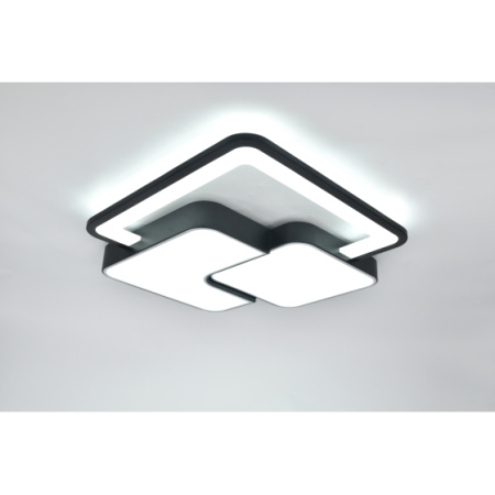 купить Светильник потолочный (люстра) свд 105Вт 3000К-6000К 5166лм белый/черный пульт диммер  в Йошкар-Оле Светильник потолочный (люстра) свд 105Вт 3000К-6000К 5166лм белый/черный пульт диммер