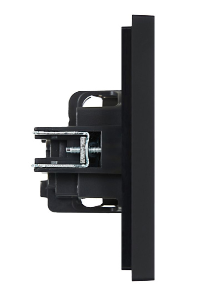 купить Фортепиано черный механизм розетки скрытая 1-мест заземление IP20  в Йошкар-Оле Фортепиано черный механизм розетки скрытая 1-мест заземление IP20