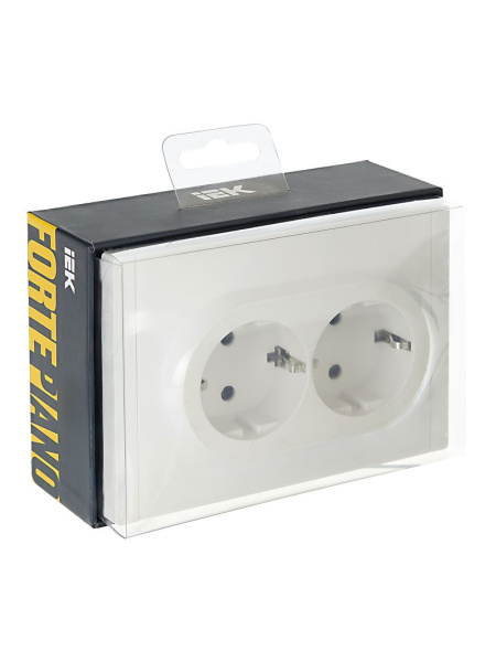 купить Фортепиано белый розетка скрытая 2-мест заземление шторки IP20  в Йошкар-Оле Фортепиано белый розетка скрытая 2-мест заземление шторки IP20