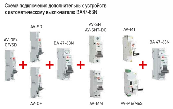 Автомат 2Р 25А C 4,5кА ВА47-63N EKF PROxima 