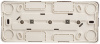 купить Этюд кремовый розетка открытая 3-мест заземление IP20  в Йошкар-Оле Этюд кремовый розетка открытая 3-мест заземление IP20