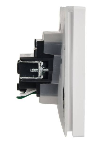 купить Фортепиано белый розетка скрытая 1-мест заземление с крышкой шторки IP44  в Йошкар-Оле Фортепиано белый розетка скрытая 1-мест заземление с крышкой шторки IP44