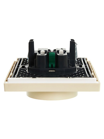 купить Фортепиано ваниль розетка скрытая 2-мест заземление шторки быстрозажим. клем. IP20  в Йошкар-Оле Фортепиано ваниль розетка скрытая 2-мест заземление шторки быстрозажим. клем. IP20