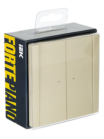 купить Фортепиано ваниль переключатель 2кл с подсветкой скрытая 10А IP20  в Йошкар-Оле Фортепиано ваниль переключатель 2кл с подсветкой скрытая 10А IP20