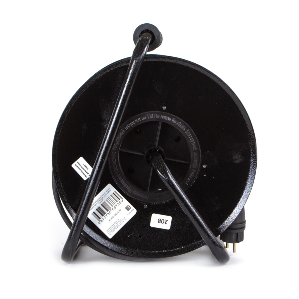 купить Удлинитель 4-мест 30м КГ 3*2,5 черный катушка металл IP44 PlexUp 4000Вт аналог 047541 в Йошкар-Оле Удлинитель 4-мест 30м КГ 3*2,5 черный катушка металл IP44 PlexUp 4000Вт аналог 047541