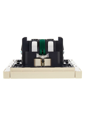 купить Фортепиано ваниль розетка скрытая 1-мест з/к шторки быстрозажим. клем. IP20  в Йошкар-Оле Фортепиано ваниль розетка скрытая 1-мест з/к шторки быстрозажим. клем. IP20