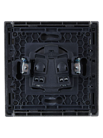 купить Фортепиано сталь розетка скрытая 1-мест шторки IP20 в Йошкар-Оле Фортепиано сталь розетка скрытая 1-мест шторки IP20