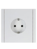купить Фортепиано белый розетка скрытая 1-мест заземление шторки IP20  в Йошкар-Оле Фортепиано белый розетка скрытая 1-мест заземление шторки IP20