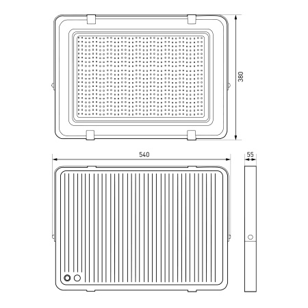 купить Прожектор свд 500Вт 6500К 50000лм черный IP65 120° ЭРА  в Йошкар-Оле Прожектор свд 500Вт 6500К 50000лм черный IP65 120° ЭРА