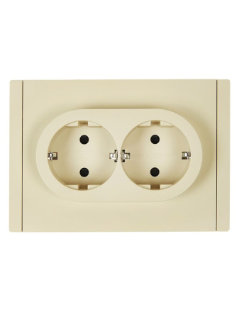 купить Фортепиано ваниль розетка скрытая 2-мест заземление шторки быстрозажим. клем. IP20  в Йошкар-Оле Фортепиано ваниль розетка скрытая 2-мест заземление шторки быстрозажим. клем. IP20