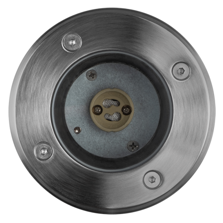 Светильник тротуарный 1*35Вт GU10 IP65 хром металл Jazzway 