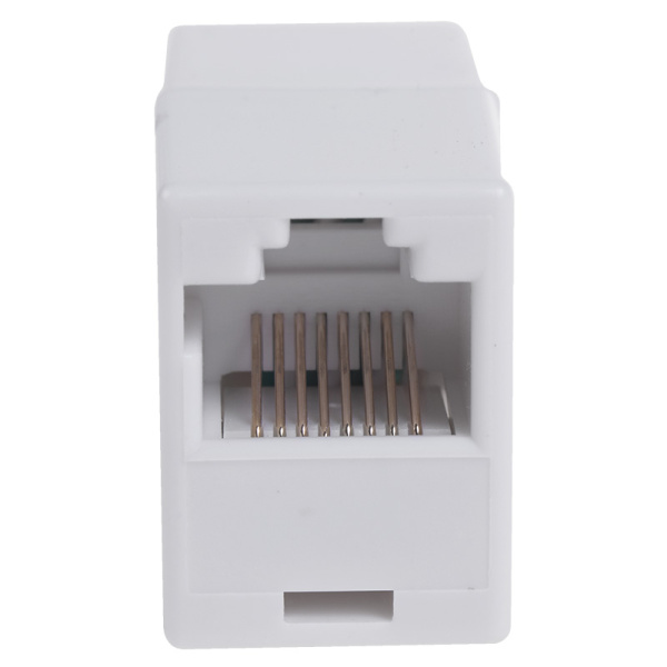 купить Переходник RJ45 8(8) Cat5e белый  в Йошкар-Оле Переходник RJ45 8(8) Cat5e белый