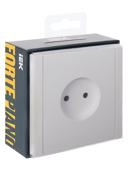 купить Фортепиано белый розетка скрытая 1-мест шторки IP20  в Йошкар-Оле Фортепиано белый розетка скрытая 1-мест шторки IP20