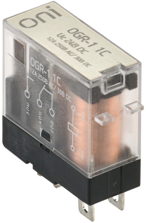 Реле промежуточное 1ПК 12А 24В DC OGR-1 ONI