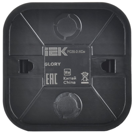 купить Глори сталь розетка открытая 1-мест IP20 в Йошкар-Оле Глори сталь розетка открытая 1-мест IP20