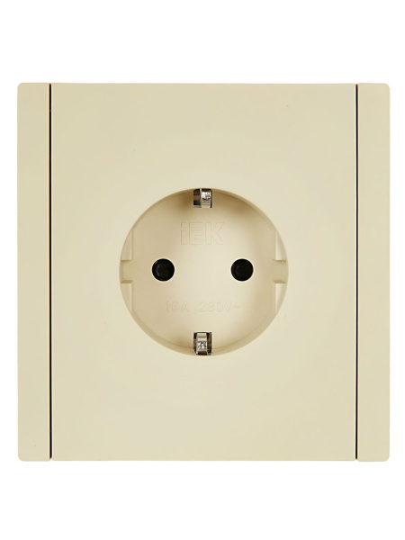 купить Фортепиано ваниль розетка скрытая 1-мест з/к шторки быстрозажим. клем. IP20  в Йошкар-Оле Фортепиано ваниль розетка скрытая 1-мест з/к шторки быстрозажим. клем. IP20