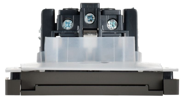 купить Фортепиано серый розетка скрытая 1-мест заземление с крышкой шторки IP44  в Йошкар-Оле Фортепиано серый розетка скрытая 1-мест заземление с крышкой шторки IP44