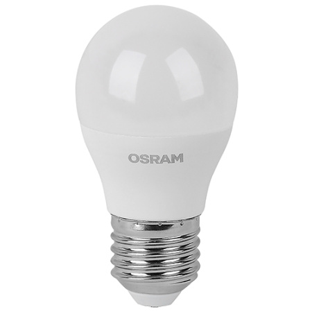 купить Лампа шар свд Е27 12Вт 6500К 960лм P45 матовый Osram LED Value black в Йошкар-Оле Лампа шар свд Е27 12Вт 6500К 960лм P45 матовый Osram LED Value black