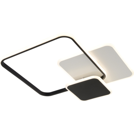 купить Светильник потолочный (люстра) свд 110Вт 3000К-6000К 8250лм белый/черный пульт диммер  в Йошкар-Оле Светильник потолочный (люстра) свд 110Вт 3000К-6000К 8250лм белый/черный пульт диммер