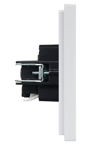 купить Фортепиано белый розетка скрытая 1-мест заземление быстрозажим. клем. IP20  в Йошкар-Оле Фортепиано белый розетка скрытая 1-мест заземление быстрозажим. клем. IP20