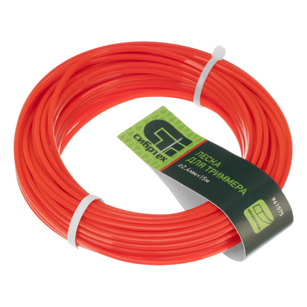 Леска для триммеров 2,4мм*15м квадрат