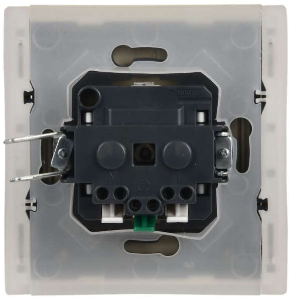 купить Фортепиано ваниль розетка скрытая 1-мест заземление с крышкой шторки IP44  в Йошкар-Оле Фортепиано ваниль розетка скрытая 1-мест заземление с крышкой шторки IP44