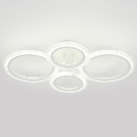 купить Светильник потолочный (люстра) свд 59Вт 3000К-6500К 4900лм белый пульт в Йошкар-Оле Светильник потолочный (люстра) свд 59Вт 3000К-6500К 4900лм белый пульт