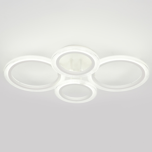 купить Светильник потолочный (люстра) свд 59Вт 3000К-6500К 4900лм белый пульт в Йошкар-Оле Светильник потолочный (люстра) свд 59Вт 3000К-6500К 4900лм белый пульт