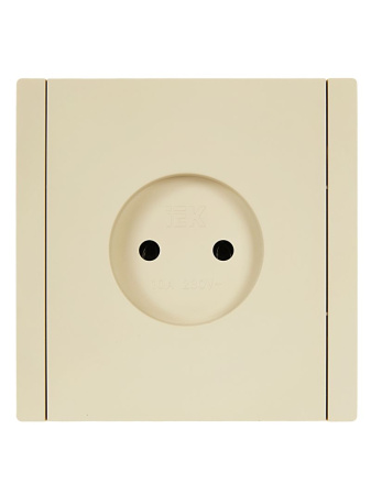 купить Фортепиано ваниль розетка скрытая 1-мест IP20  в Йошкар-Оле Фортепиано ваниль розетка скрытая 1-мест IP20