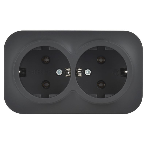 купить GLORY Роз. 2-я с з/к без з/ш о/у 16А РС22-3-ХЧм черн. м. IEK в Йошкар-Оле GLORY Роз. 2-я с з/к без з/ш о/у 16А РС22-3-ХЧм черн. м. IEK