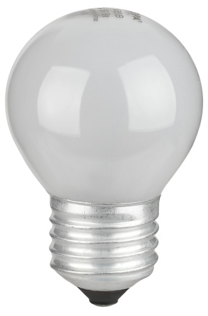Лампа шар накал Е27 60Вт 660лм G45 матовый ЭРА 