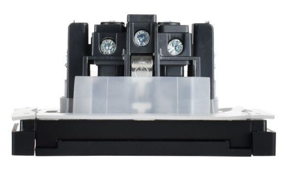 купить Фортепиано черный механизм розетки скрытая 1-мест заземление с крышкой шторки IP44  в Йошкар-Оле Фортепиано черный механизм розетки скрытая 1-мест заземление с крышкой шторки IP44