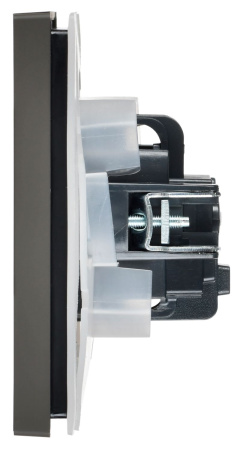 купить Фортепиано серый розетка скрытая 1-мест заземление с крышкой шторки IP44  в Йошкар-Оле Фортепиано серый розетка скрытая 1-мест заземление с крышкой шторки IP44