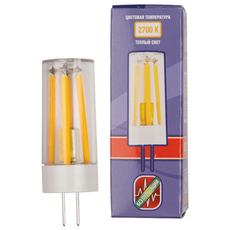 купить Лампа капсула свд 220В G4 6Вт 2700К 480лм Jazzway  в Йошкар-Оле Лампа капсула свд 220В G4 6Вт 2700К 480лм Jazzway