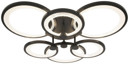 купить Светильник потолочный (люстра) свд 117Вт 3000К-6500К 9500лм черный пульт в Йошкар-Оле Светильник потолочный (люстра) свд 117Вт 3000К-6500К 9500лм черный пульт