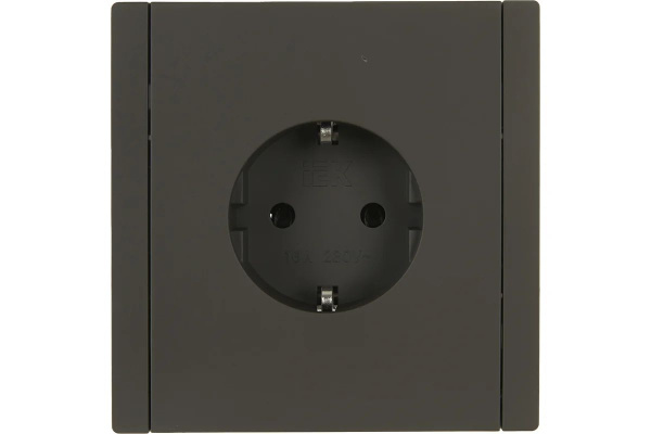 купить Фортепиано серый розетка скрытая 1-мест заземление IP20 винтовое крепление в Йошкар-Оле Фортепиано серый розетка скрытая 1-мест заземление IP20 винтовое крепление