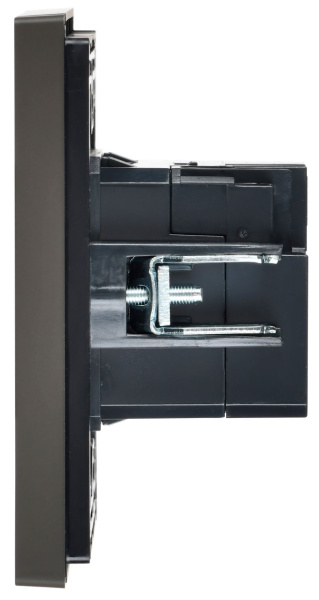 Фортепиано серый механизм USB A+C скрытая 2-ая 3,1А